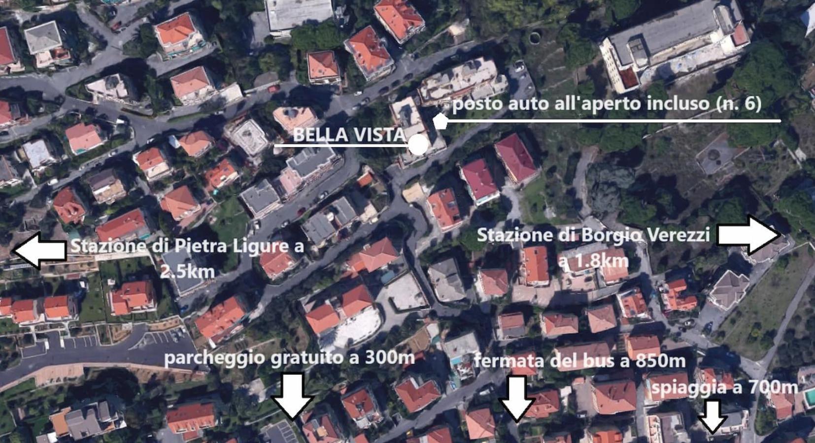 Apartamento Bella Vista - By Ligooria Pietra Ligure Exterior foto
